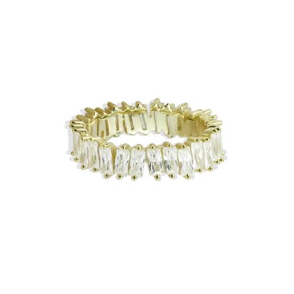 Argento Vivo Karla Baguette Ring - Picture 1 of 12